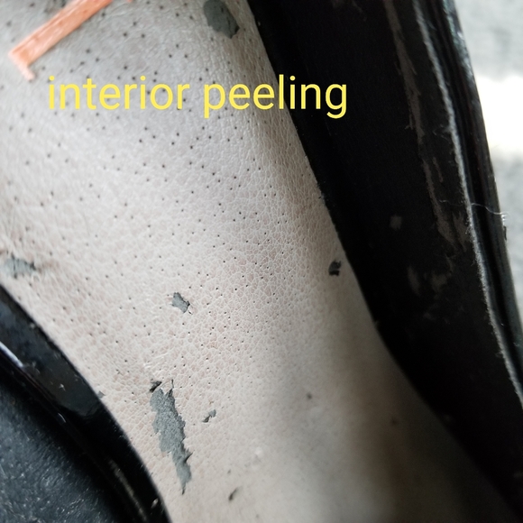 Tweed Peep Toe Platform Heels by Levity - Picture 9 of 11